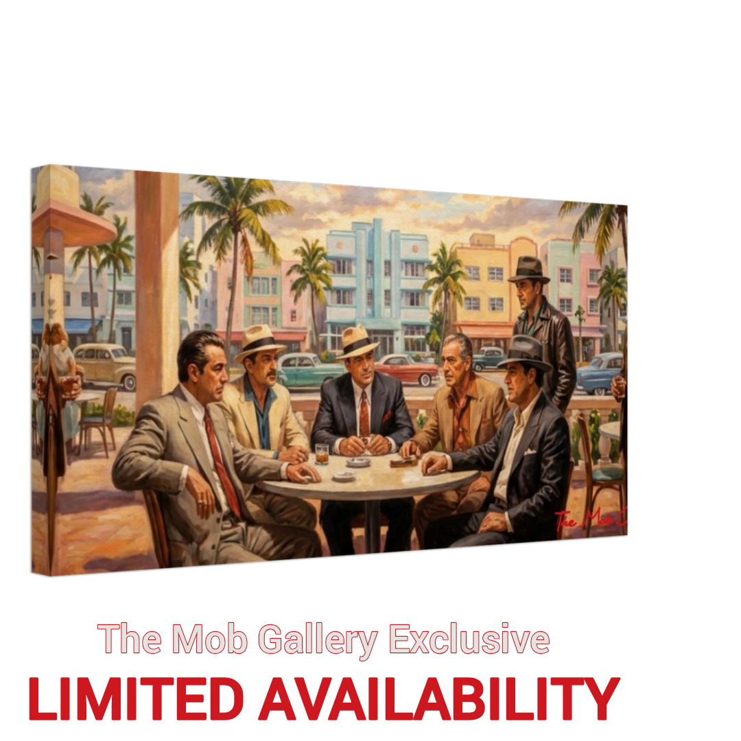 Oli-Style Miami Themed Artwork