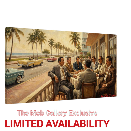 Oil-Style Miami Themed Artwork