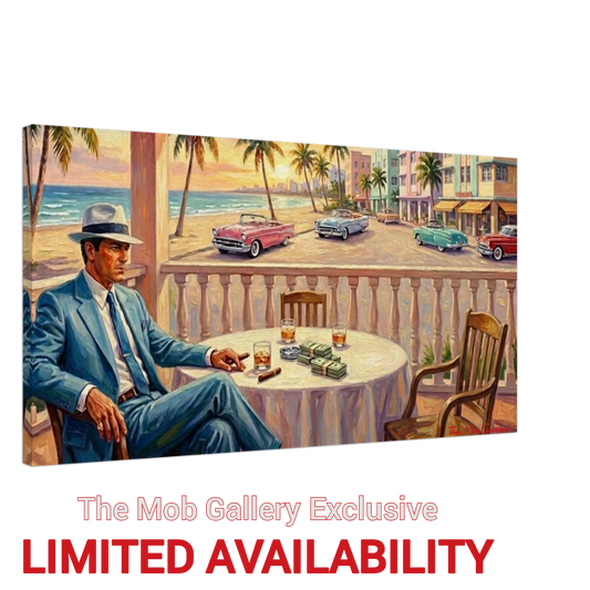 Oil-Style Miami Themed Artwork