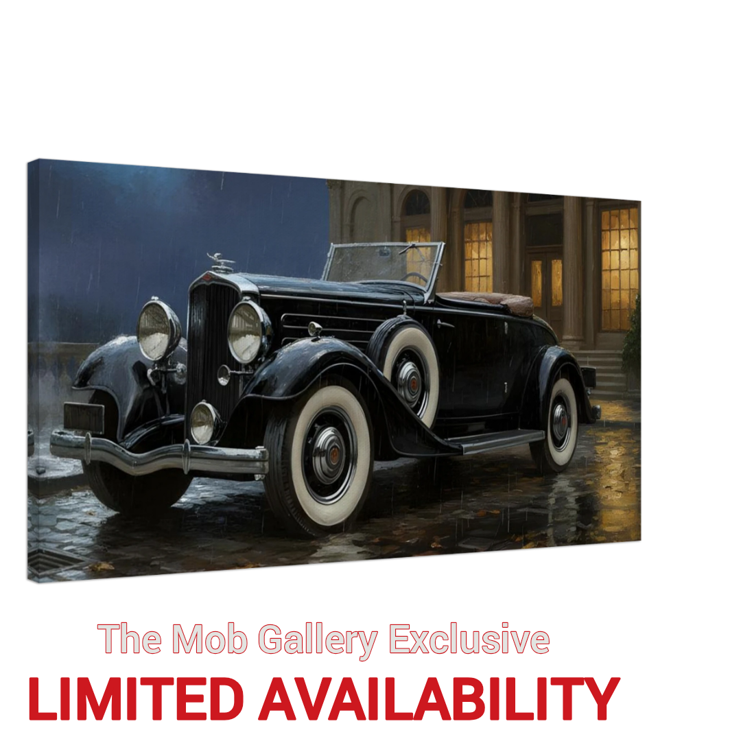 Classic Mob Car Cinematic Artwork